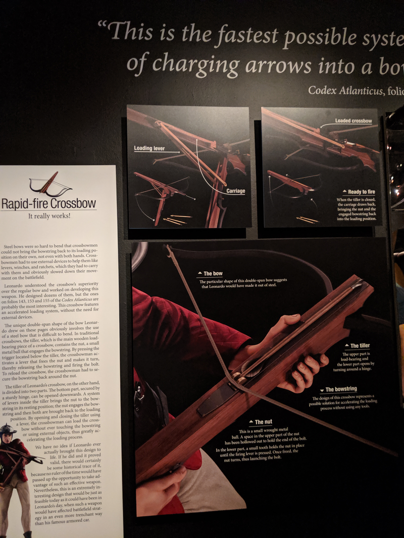 Illustration for article titled Pictures from the Reagan Library: The da Vinci Exhibit